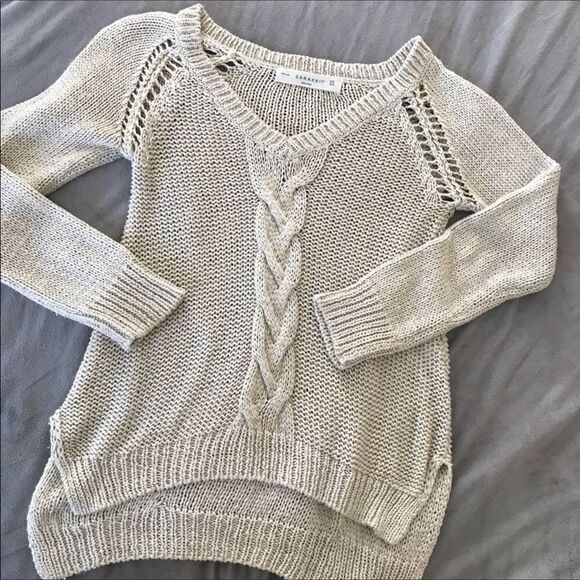 ✨ Zara Cable Knit Sweater✨ - Picture 5 of 7